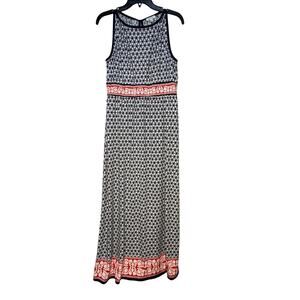 Max Studio Sleeveless Maxi Stretch Dress L